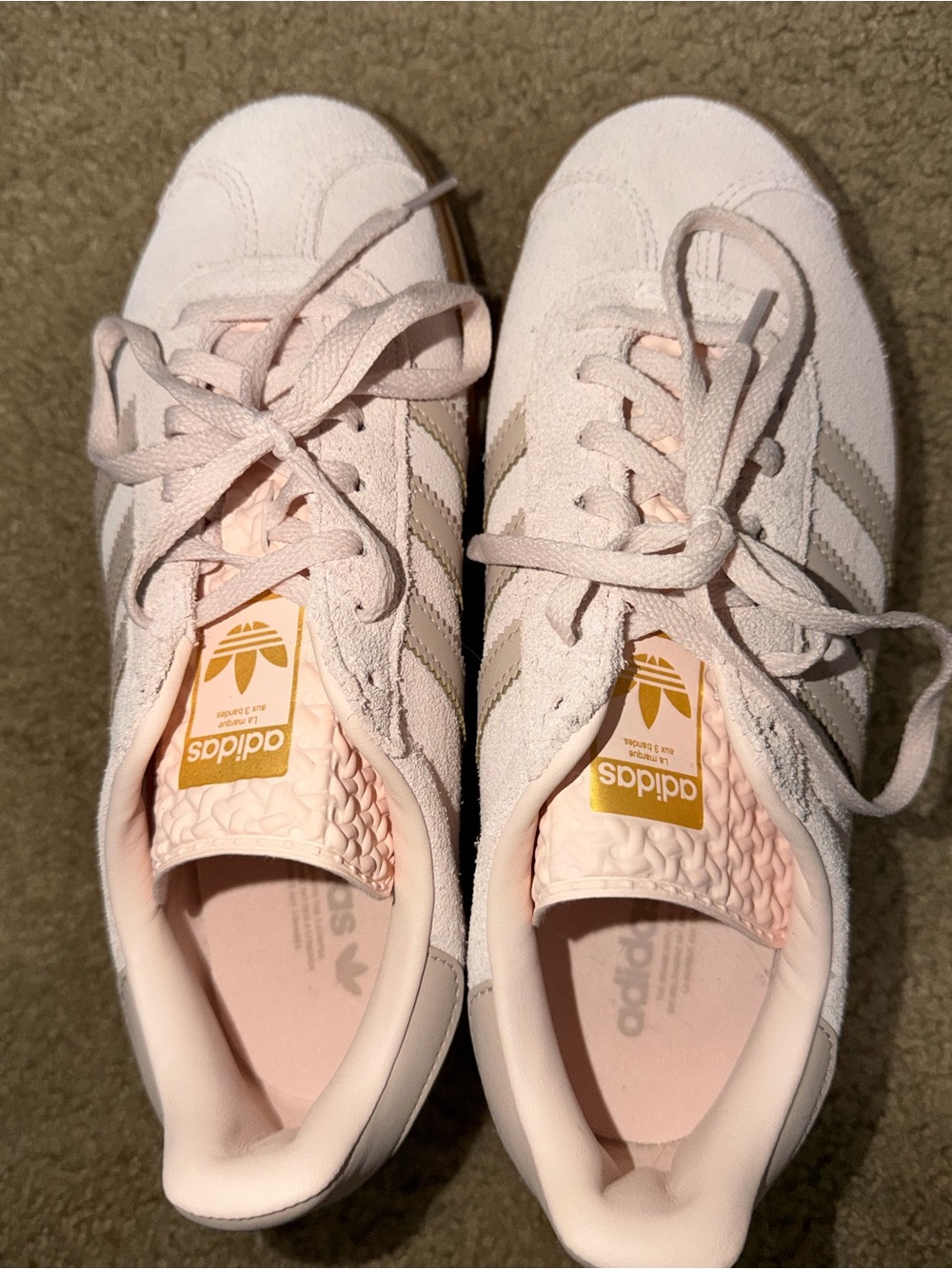 Adidas Gazelle - Triple Stack Platforms Blush Pink - Please Read Description - Picture 2 of 5
